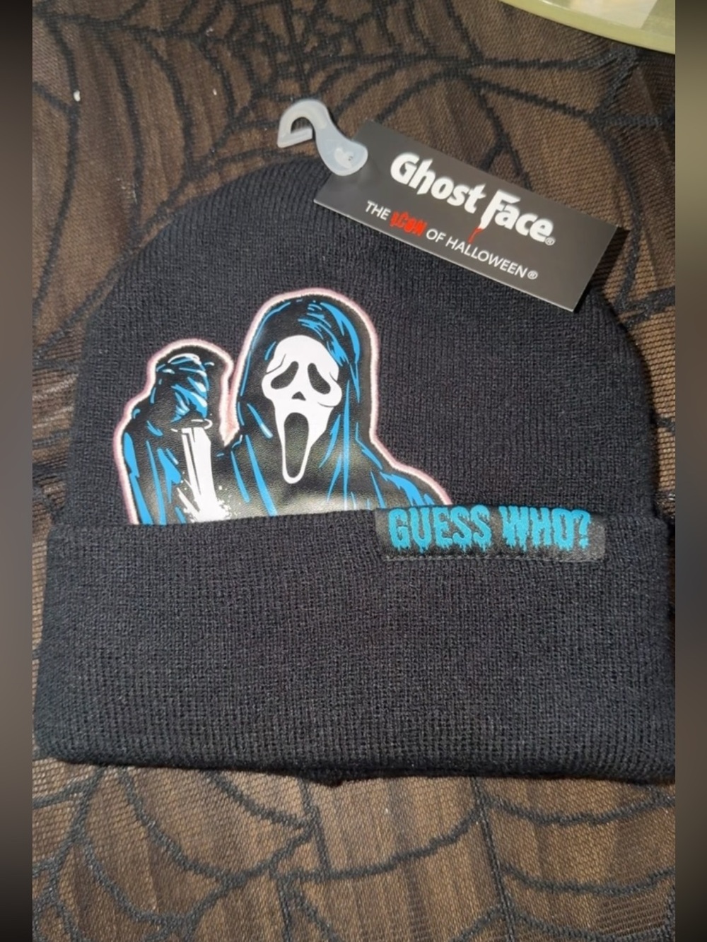 GHOST FACE. GUESS WHO? beanie